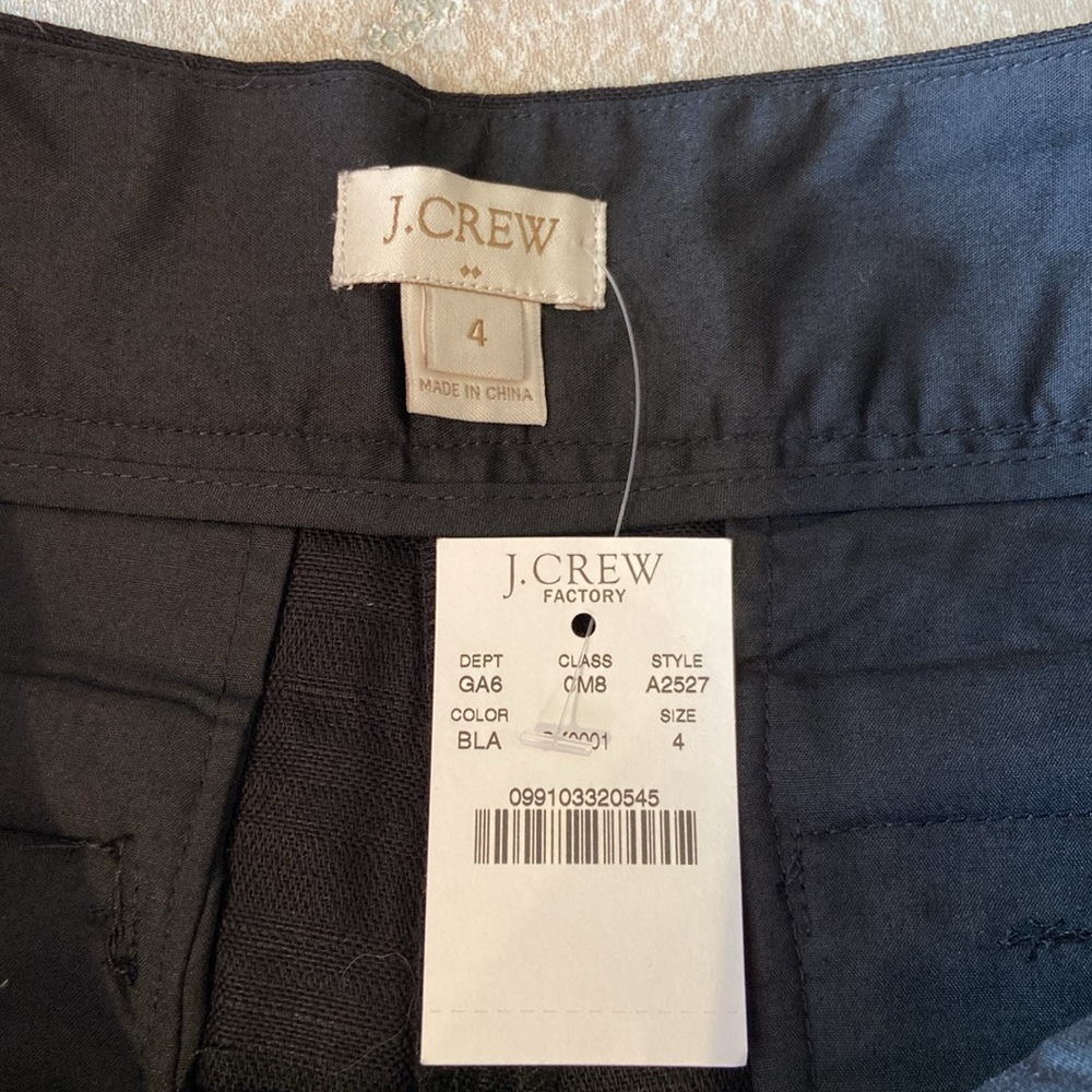 NWT J. Crew Women’s Mid-rise Pleated Shorts - Picture 6 of 6